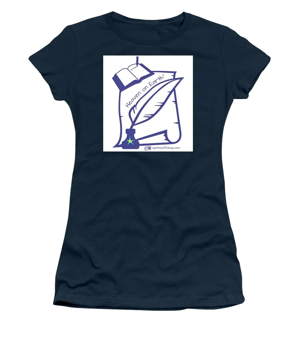 Writer Heaven On Earth - Women's T-Shirt