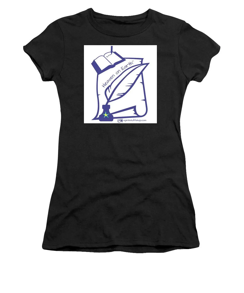 Writer Heaven On Earth - Women's T-Shirt