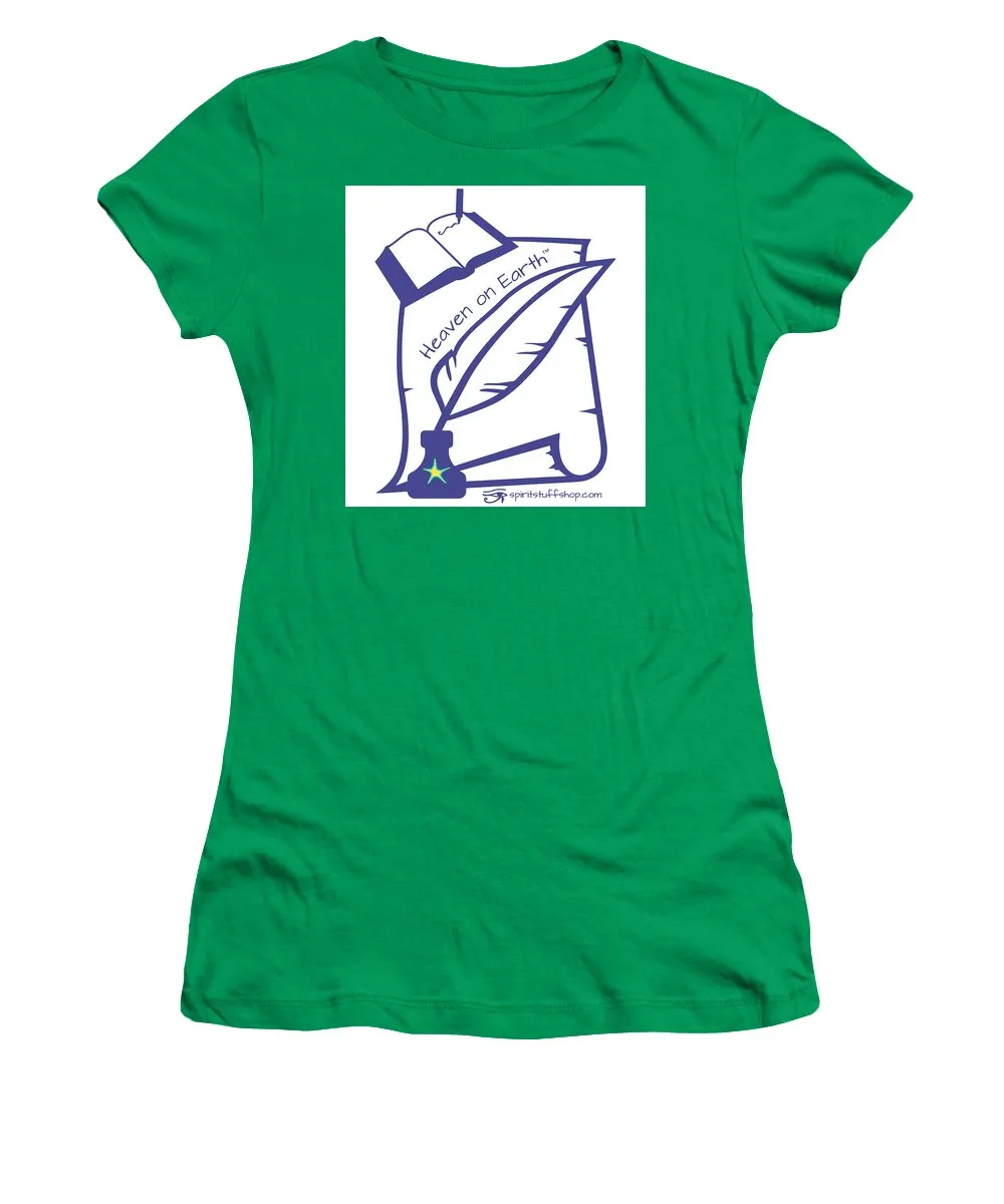 Writer Heaven On Earth - Women's T-Shirt