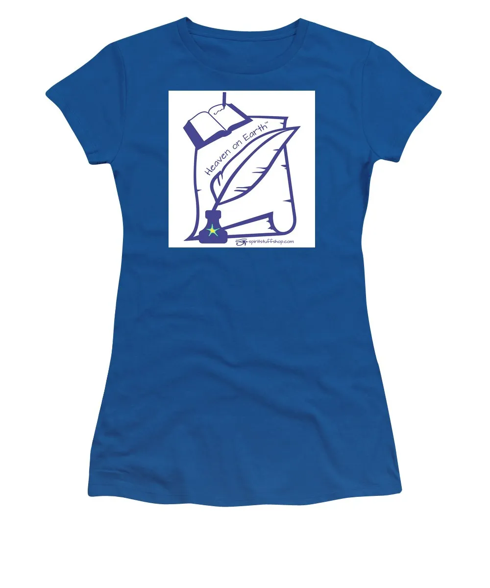 Writer Heaven On Earth - Women's T-Shirt