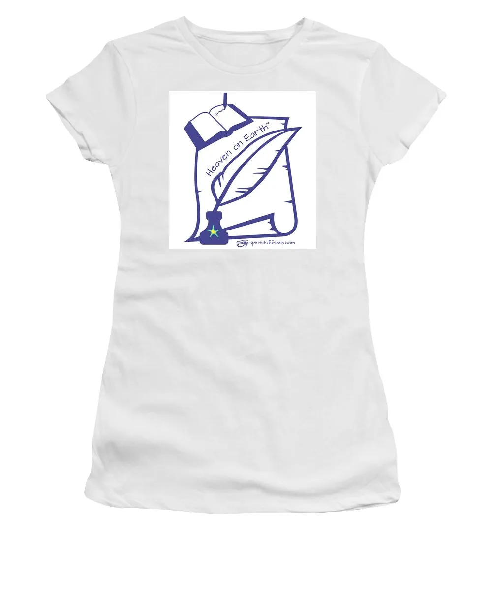 Writer Heaven On Earth - Women's T-Shirt