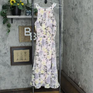 Xhilaration Women's Floral Print Sleeveless Chiffon Dress 78774099